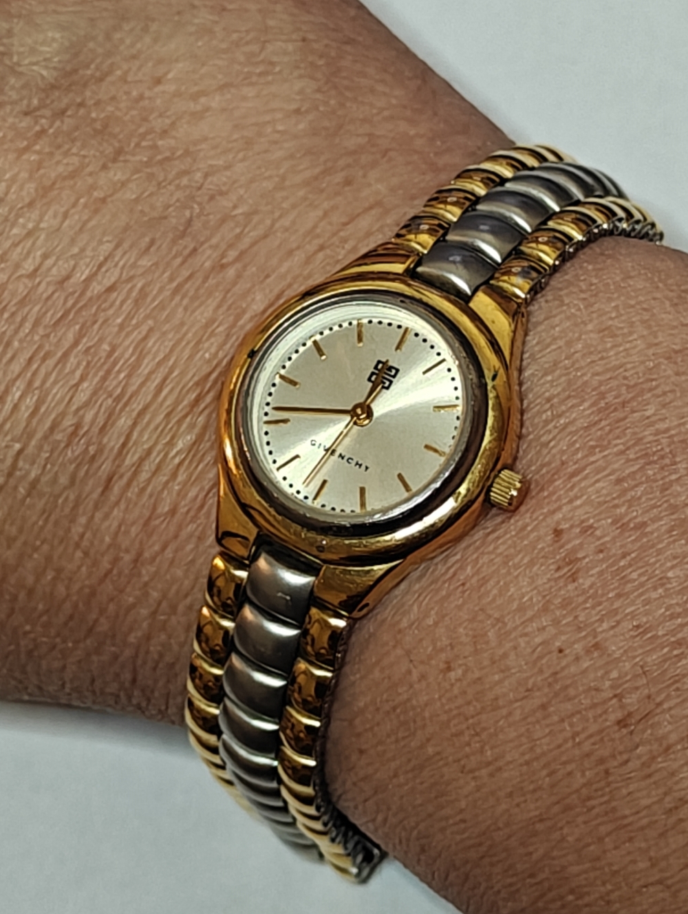 Vintage Authentic Givenchy Ladies Watch Cleaned New Battery